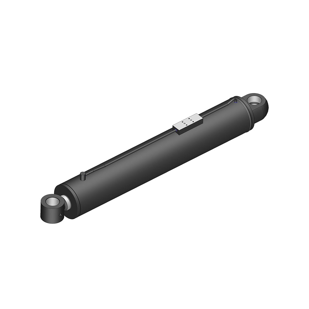 Pontem inspectionem vehiculum hydrau pelagus bracchium luffing cylindrici