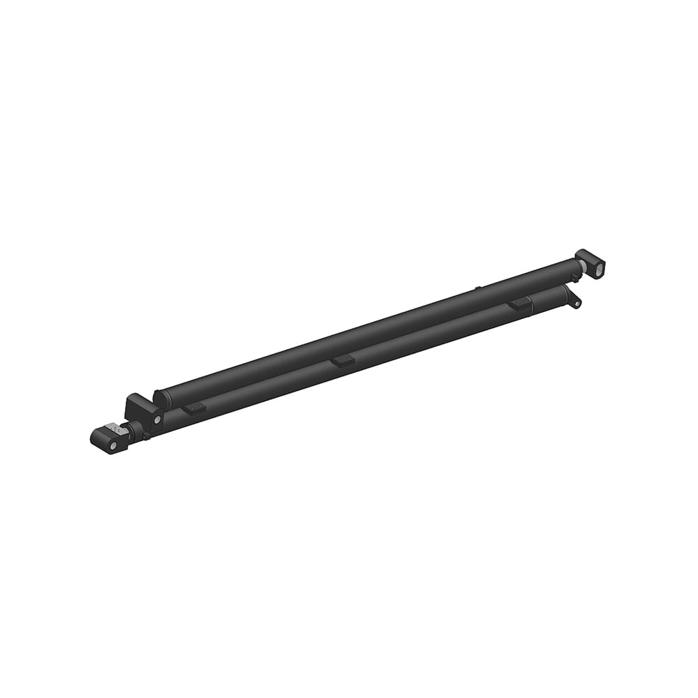 Stuppa salsissimus vir vivens hydrau elevatio boom telescopic cylindri